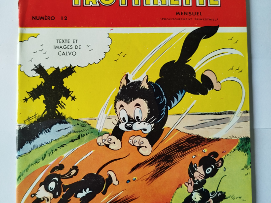 MOUSTACHE ET TROTINETTE n°12 eo 1959 TTBE+++++SUP