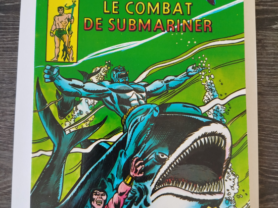 NAMOR n°7 Le combat de SUBMARINER eo 1980 TTBE+++SUP