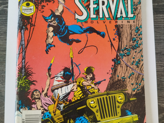 SERVAL ( WOLVERINE ) n°3 eo 1990 TBE++++