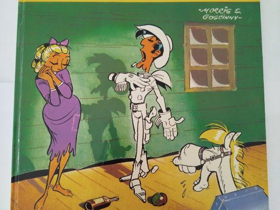 LUCKY LUKE Le cavalier blanc eo 1975 TTBE+