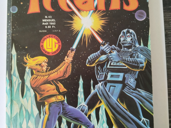 TITANS n°43 ( couverture STAR-WARS ) eo 1982 TBE++