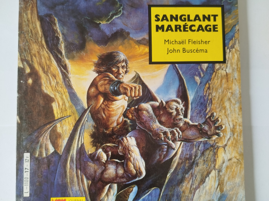 SUPER CONAN n°17 Sanglant marécage eo 1987 TTBE++++SUP