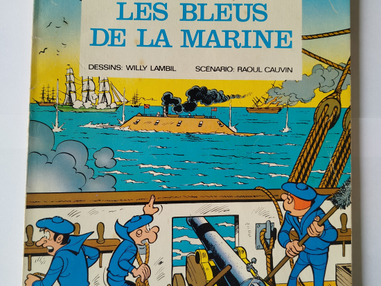 LES TUNIQUES BLEUES n°7 Les bleus de la marine eo 1975 TBE++++