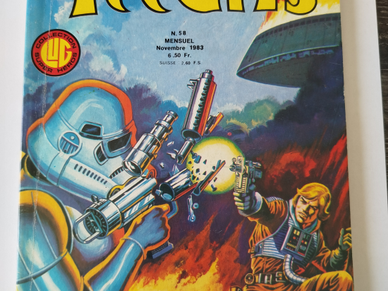 TITANS n°58 ( couverture STAR-WARS ) eo 1983 TTBE+