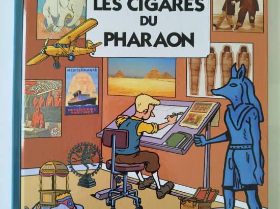 TINTIN Comment Hergé a créé Les cigares du pharaon eo 2009 TTBE+