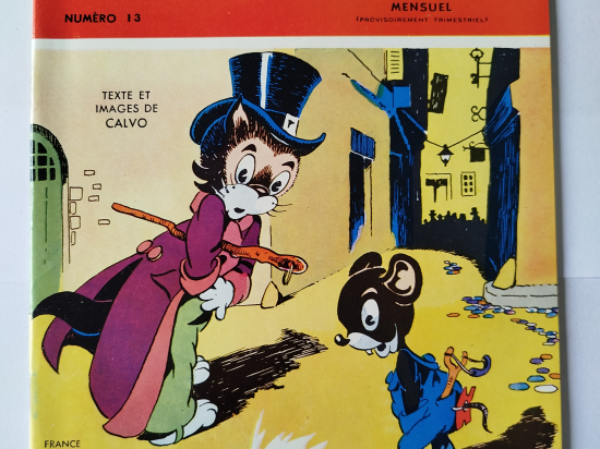 MOUSTACHE ET TROTINETTE n°13 eo 1960 TTBE+++++SUP