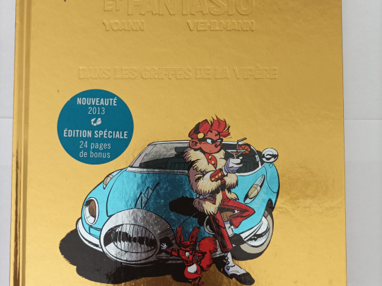 SPIROU ET FANTASIO n°53 Dans les griffes de la vipère 2013 édition spéciale + 20 pages bonus TTBE++