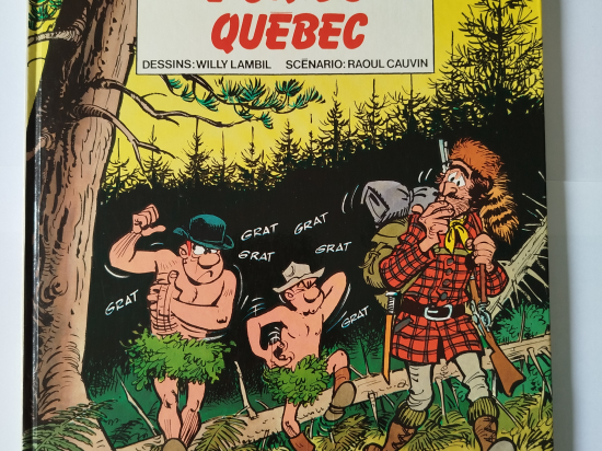 LES TUNIQUES BLEUES n°26 L'or du Québec eo 1987 TTBE+