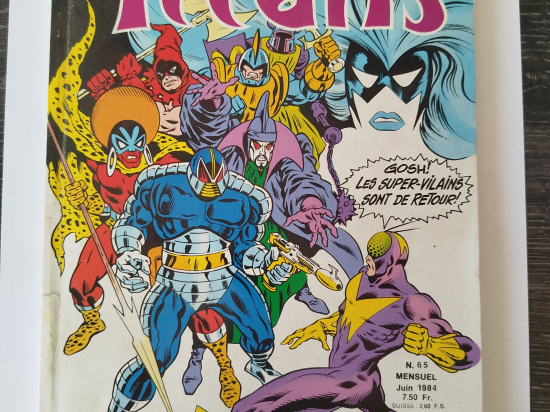 TITANS n°65 eo 1984 TBE++++