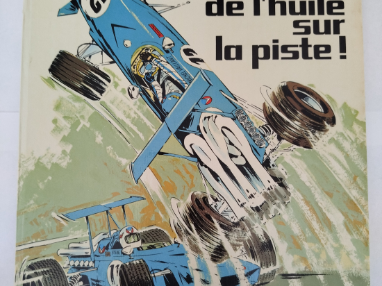 MICHEL VAILLANT De l'huile sur la piste eo 1970 TBE+++++