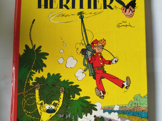 SPIROU n°4 Spirou et les héritiers re 1962 TTBE+