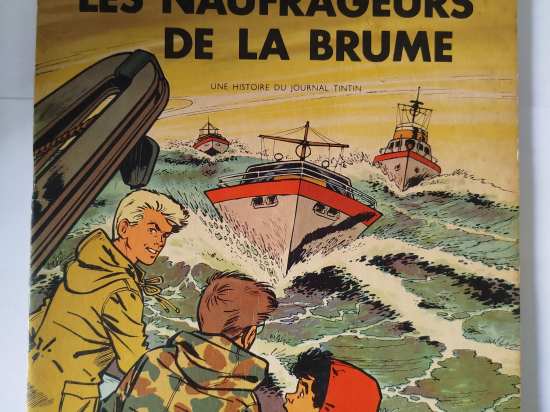 LES 3 A Les naufrageurs de le brume eo 1966 TBE+++ ( avec symbole scout vu sur photo )