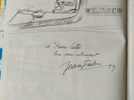 MICHEL VAILLANT Le caïd de Francorchamps eo 1988 ( dessin dédicacé Jean GRATON vu sur photo ) TTBE++