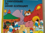 LES SCHTROUMPFS 3 histoires de schtroumpfs n°4 L'anniversaire du grand schtroumpf eo 1994 TTBE+