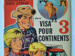 LES FRANVAL Visa pour 3 continents eo 1966 TTBE++
