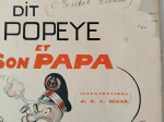 POPEYE Et son papa eo 1938 TBE++++ ( écrit vu sur photo )