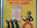 WALT DISNEY Les trois méchants petits loups re 1945 TBE++ jaquette TBE++