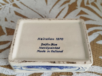 Boite en Faïence de DELFT décors Moulin et bateau TTBE++++SUP