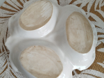 Plat à biscuits en porcelaine de PARIS décors floral TTBE++++SUP
