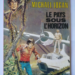 MICHAEL LOGAN Le pays sous l'horizon eo 1976 TBE+++ thumbnail