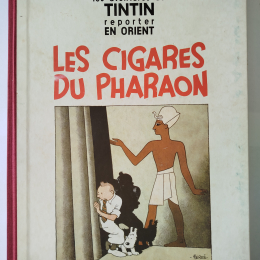 TINTIN Les cigares du pharaon fac similé eo 1984 TBE+++++ thumbnail