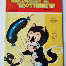 MOUSTACHE ET TROTINETTE n°14 eo 1960 TTBE++++SUP thumbnail