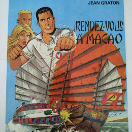 MICHEL VAILLANT Rendez-vous a Macao eo 1983 TTBE+ thumbnail
