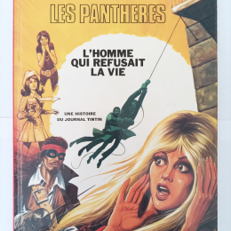LES PANTHERES n°2 L'homme qui refusait la vie eo 1974 TTBE+ thumbnail