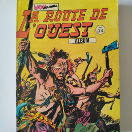 LA ROUTE DE L'OUEST album n°34 ( 10 à 102 ) eo 1983 TTBE+ thumbnail