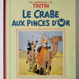 TINTIN Le crabe aux pinces d'or fac similé eo 1989 TTBE+++ thumbnail
