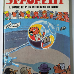SPAGHETTI L'homme le plus intelligent du monde eo 1982 TTBE+++ thumbnail