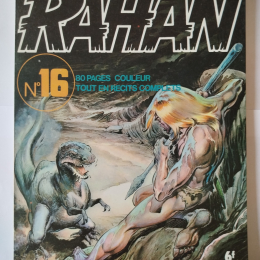 RAHAN 1ère série n°16 Le dieu bonheur eo 1975 TTBE+++ thumbnail