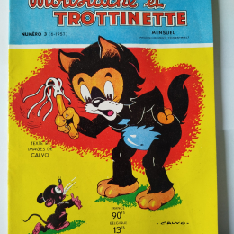 MOUSTACHE ET TROTINETTE n°3 eo 1957 TTBE++++SUP thumbnail