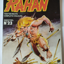 RAHAN 1ère série n°23 Le démon de paille eo 1977 TTBE++ thumbnail