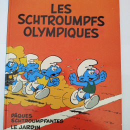 LES SCHTROUMPFS n°11 Les schtroumpfs olympiques eo 1983 TBE+++++ thumbnail