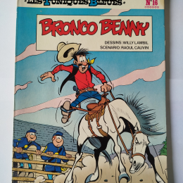 LES TUNIQUES BLEUES n°16 Bronco Benny eo 1980 TTBE+ thumbnail
