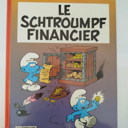 LES SCHTROUMPFS n°16 Le schtroumpf financier eo 1992 TTBE++ thumbnail