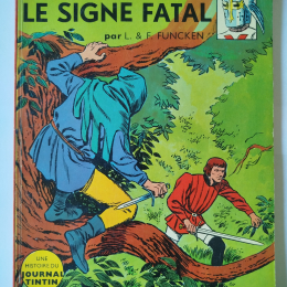LE CHEVALIER BLANC Le signe fatal eo 1963 TBE+++++ thumbnail