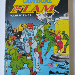 CAPITAINE FLAM poche n°12 eo 1984 TTBE++ thumbnail