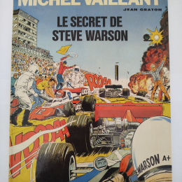 MICHEL VAILLANT Le secret de Steeve Warson eo 1975 TTBE++ thumbnail