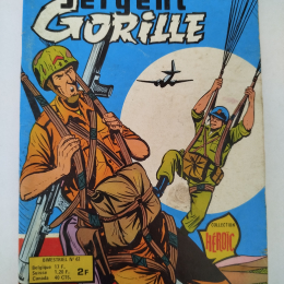 SERGENT GORILLE n°62 eo 1977 TTBE+ thumbnail