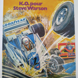 MICHEL VAILLANT K.O pour Steve Warson eo 1979 TTBE+++++SUP thumbnail