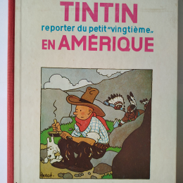 TINTIN En Amérique fac similé eo 1983 TTBE+ thumbnail
