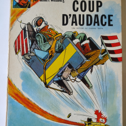 DAN COOPER Coup d'audace eo 1963 + point TINTIN BE+++++ thumbnail
