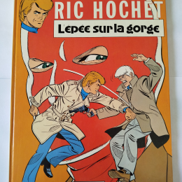 RIC HOCHET L'épée sur la gorge eo 1978 TTBE++ ( cachet nominatif vu sur photo ) thumbnail