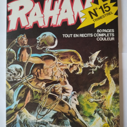 RAHAN 1ère série n°15 Les mangeurs d'hommes eo 1975 TTBE++ thumbnail