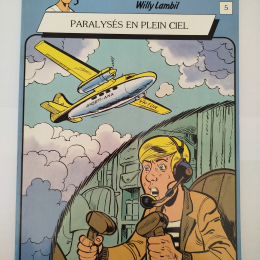 SANDY ET HOPPY n°5 Paralysés en plein ciel eo 1980 TBE+++++ ( écrit vu sur photo ) thumbnail