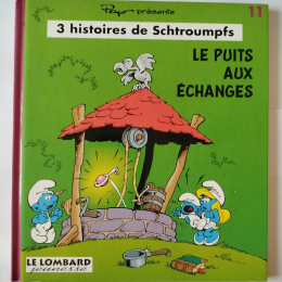 LES SCHTROUMPFS 3 histoires de schtroumpfs n°11 Le puits aux échanges eo 1995 TTBE+++ thumbnail