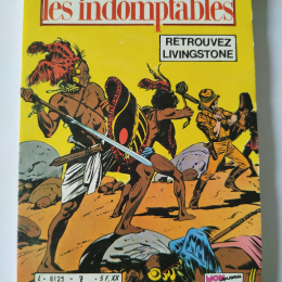 LES INDOMPTABLES n°7 Retrouvez Livingstone eo 1981 TTBE+++++SUP thumbnail