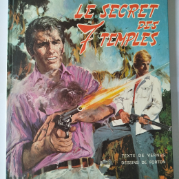 BOB MORANE Le secret des 7 temples eo 1968 TBE+++++ thumbnail